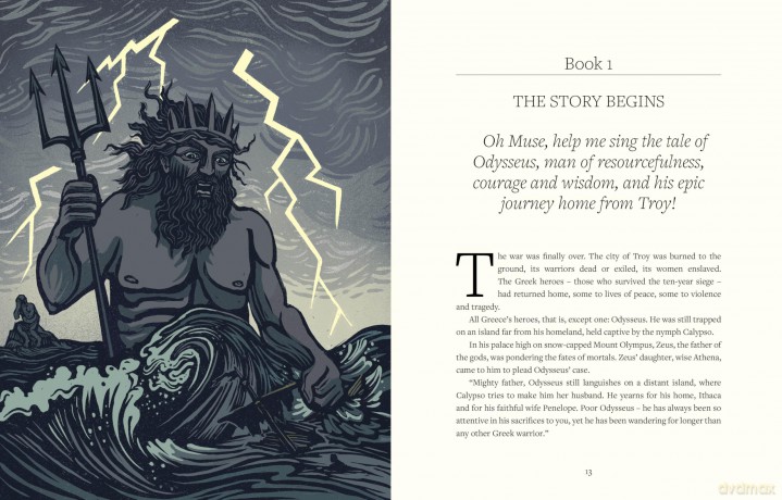Homer's Odyssey: An illustrated retelling - Barry B Powell [KSIĄŻKA]