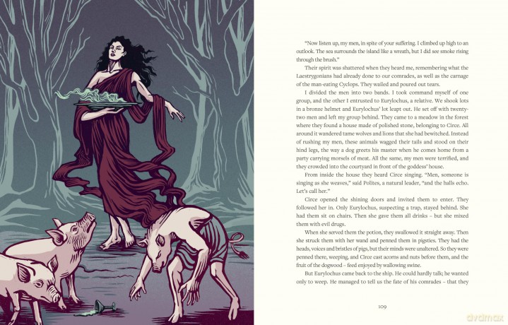 Homer's Odyssey: An illustrated retelling - Barry B Powell [KSIĄŻKA]