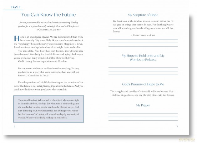 Hope for Hard Days: 90 Reflections of Comfort, Calm, and the Certainty of Heaven (A Daily Devotional) - Lucado Max [KSIĄŻKA]