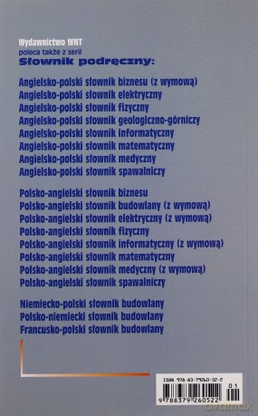 Angielsko-polski słownik budowlany z wymową [KSIĄŻKA]