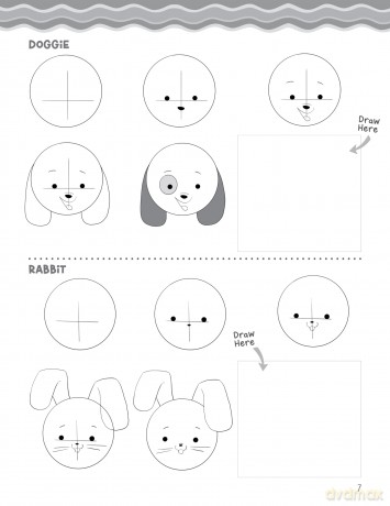 How to Draw Everything Cute for Kids: 365 Animals, Foods, People, and More to Draw Step by Step! - Christopher Hart [KSIĄŻKA]