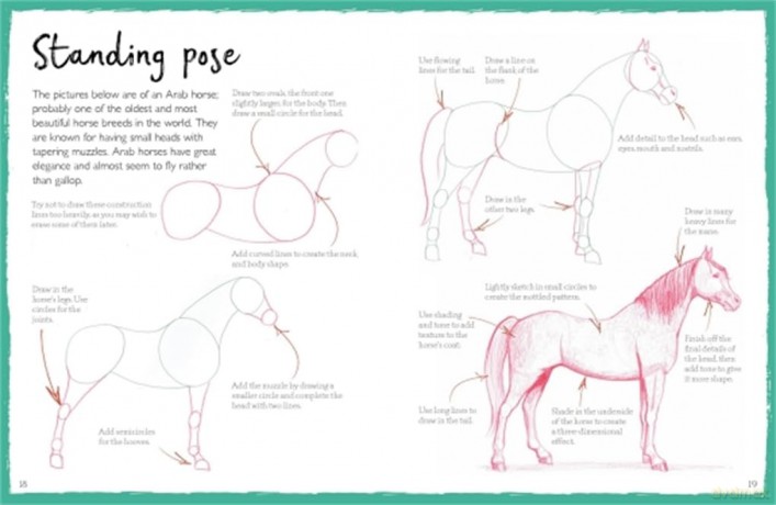 How to Draw Horses - Mark Bergin [KSIĄŻKA]