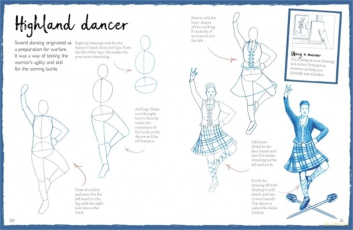 How To Draw Scotland - Mark Bergin [KSIĄŻKA]