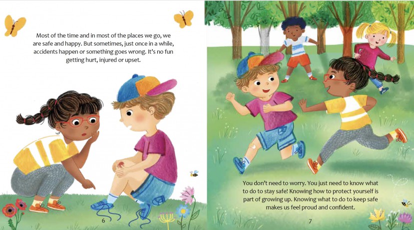 I Feel Safe: A book about safety - Louise Spilsbury [KSIĄŻKA]