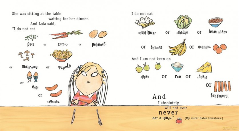 I Will Not Ever Never Eat A Tomato (Charlie and Lola) - Lauren Child [KSIĄŻKA]