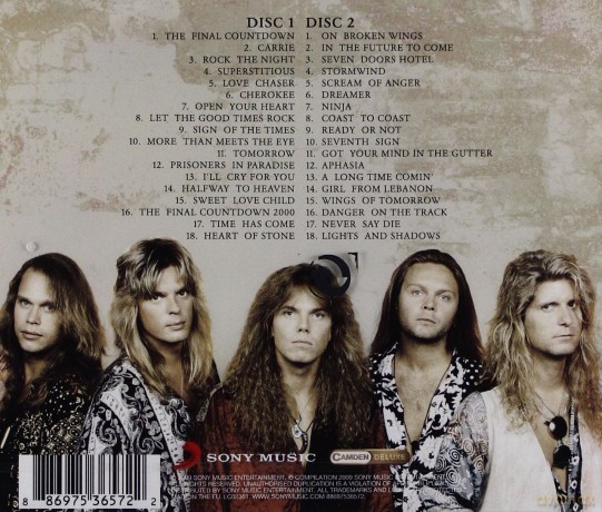 Europe: The Final Countdown: The Best Of Europe [2CD]