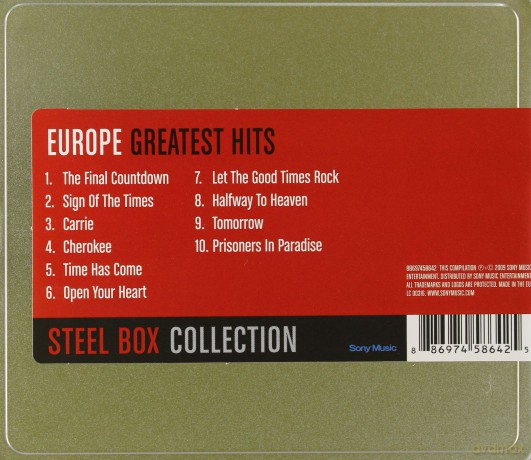 Europe: Steel Box Collection - Greatest Hits [CD]