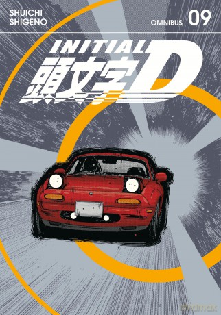 Initial D Omnibus 9 (Vol. 17-18) - Shuichi Shigeno [KOMIKS]