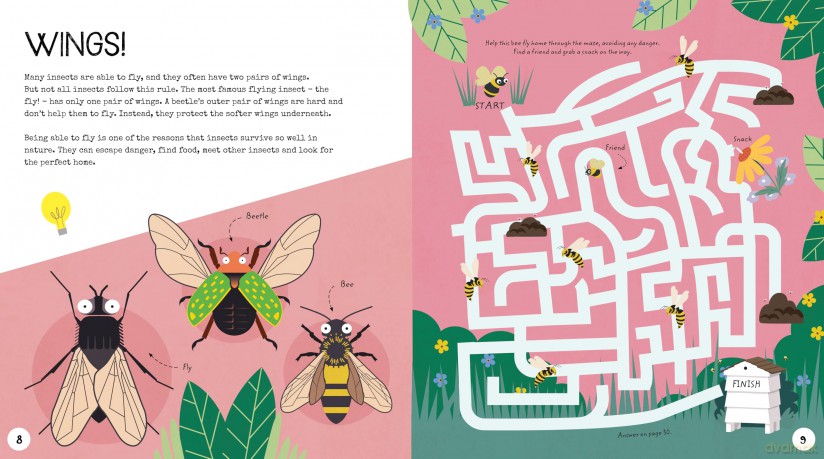 Insects Activity Book: Activities for Little Entomologists (STEM Starters for Kids) - Sam Hutchinson [KSIĄŻKA]