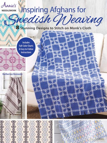 Inspiring Afghans for Swedish Weaving - atherine Kennedy [KSIĄŻKA]