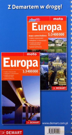 Atlas samochodowy EUROPA 1:1 500 000 SPIRALA