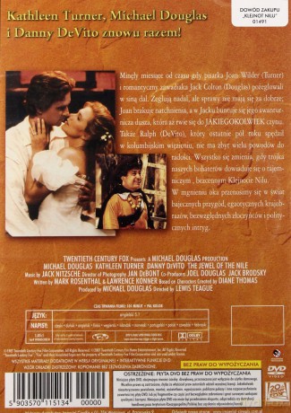 Klejnot Nilu [DVD]