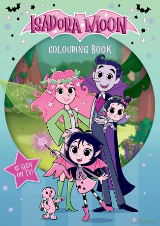 Isadora Moon Colouring Book, packed with colouring and drawing (as seen on TV) (Isadora Moon: TV Tie In Range) - Harriet Muncaster [KSIĄŻKA]
