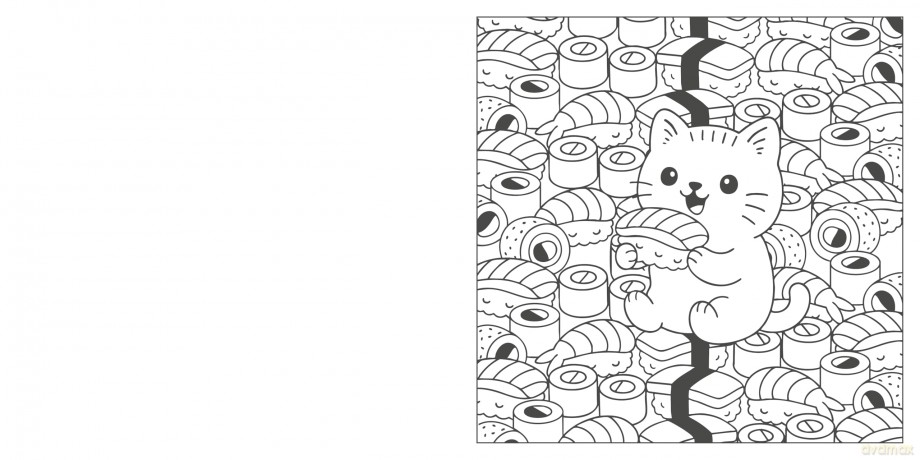 Ja-purr-nese Cats: A cozy, cute kitty colouring book of Japanese cats [KSIĄŻKA]