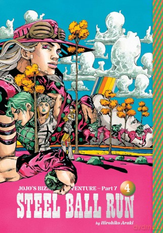 JoJo's Bizarre Adventure: Part 7--Steel Ball Run, Vol. 4: Volume 4 - Hirohiko Akari [KOMIKS]