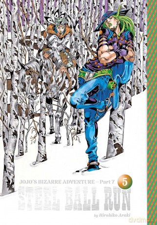 JoJo's Bizarre Adventure: Part 7--Steel Ball Run, Vol. 5: Volume 5 - Hirohiko Araki [KOMIKS]
