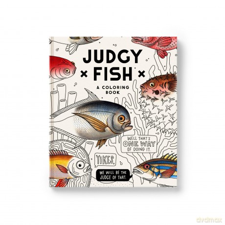Judgy Fish Coloring Book - Brass Monkey [KSIĄŻKA]