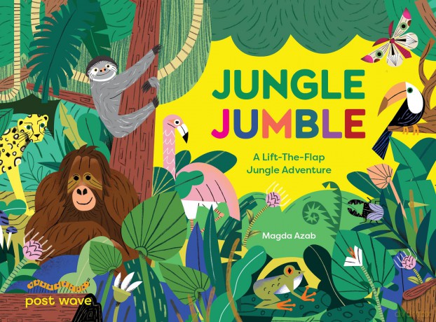 Jungle Jumble: A Lift-The-Flap Jungle Adventure - Magda Azab [KSIĄŻKA]