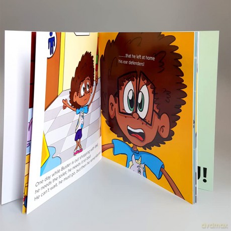 Just Like Me Books - Buster Finds His Beat - Augmented Reality Book - Free App - Make the story come to life - Interactive book - Inclusive story - Pamela Aculey [KSIĄŻKA]