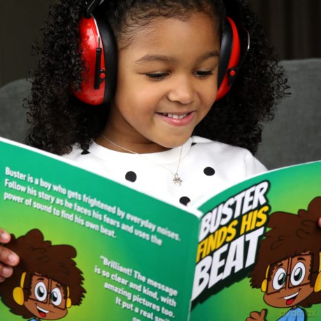 Just Like Me Books - Buster Finds His Beat - Augmented Reality Book - Free App - Make the story come to life - Interactive book - Inclusive story - Pamela Aculey [KSIĄŻKA]