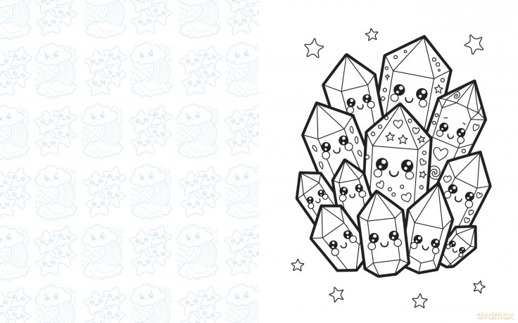 Kawaii Colouring: Calming Wonders [KSIĄŻKA]