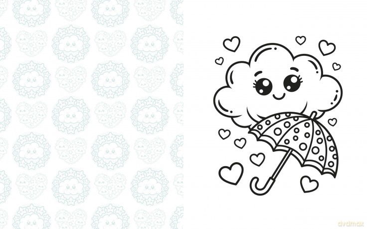 Kawaii Colouring: Calming Wonders [KSIĄŻKA]