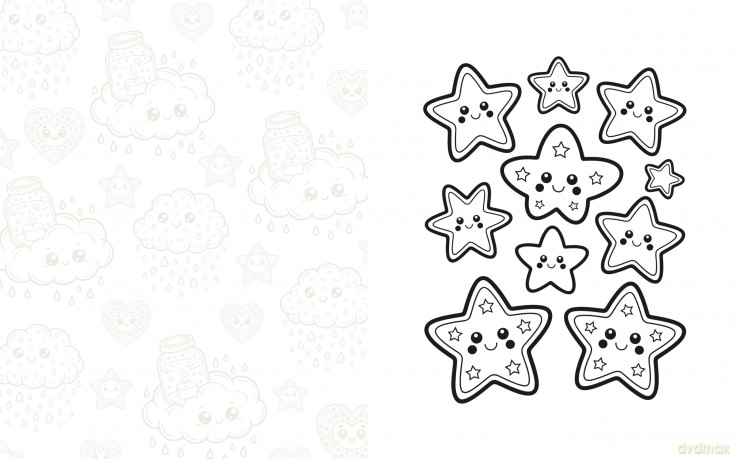 Kawaii Colouring: Calming Wonders [KSIĄŻKA]