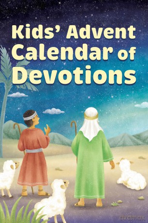 Kids' Advent Calendar of Devotions (pkg of 10) [KSIĄŻKA]