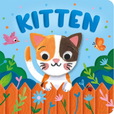 Kitten: Interactive finger puppet book, perfect for bedtime stories and sensory play [KSIĄŻKA]