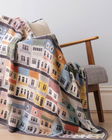 Knit The City Building Blocks: Mix and match knitting charts for iconic city buildings - Jake Henzler [KSIĄŻKA]