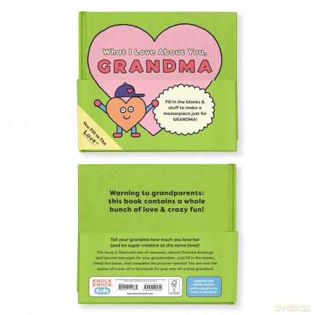 Knock Knock Kids Grandma Fill in the Love Journal for Kids (Knock Knock Kids Fill in the Love Books) - Knock Knock Kids [KSIĄŻKA]