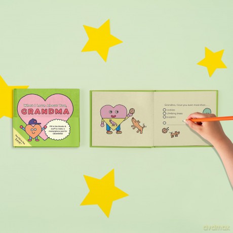 Knock Knock Kids Grandma Fill in the Love Journal for Kids (Knock Knock Kids Fill in the Love Books) - Knock Knock Kids [KSIĄŻKA]