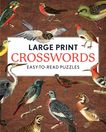 Large Print Crosswords: Easy-to-Read Puzzles - Chartwell Books (Ed) [KSIĄŻKA]