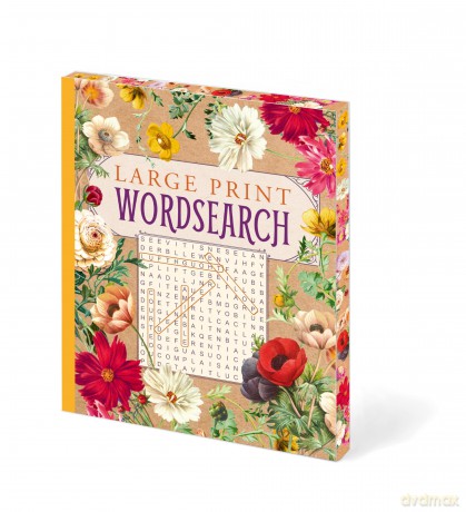 Large Print Wordsearch - Eric Saunders [KSIĄŻKA]
