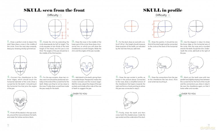 Learn To Draw Faces With 50 Models (Step by Step Guides to Drawing) - Niels Roman [KSIĄŻKA]