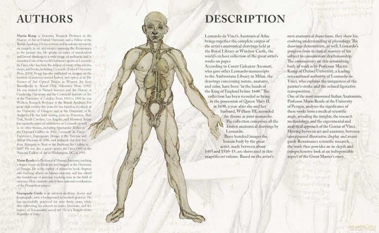 Leonardo da Vinci Atlas Anatomicus: The Royal Collection of Windsor - Martin Kemp [KSIĄŻKA]