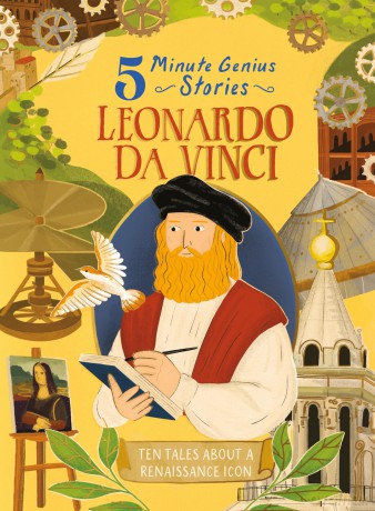 Leonardo da Vinci: 5-Minute Genius (5-Minute Genius Stories) - Wil Mara [KSIĄŻKA]