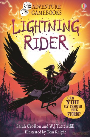 Lightning Rider: An Interactive Adventure Gamebook Featuring Monsters, Puzzles, and Dice Based Combat (Adventure Gamebooks) - W J Tattersdill [KSIĄŻKA]