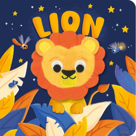 Lion: Interactive finger puppet book, perfect for bedtime stories and sensory play [KSIĄŻKA]