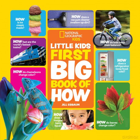Little Kids First Big Book of How: Fact-filled fun book about how things work (National Geographic Kids) [KSIĄŻKA]