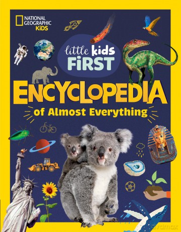 Little Kids First Encyclopedia of Almost Everything: Cool facts about space, science, volcanoes, dinosaurs, rockets, rocks and minerals and more! (National Geographic Kids) [KSIĄŻKA]