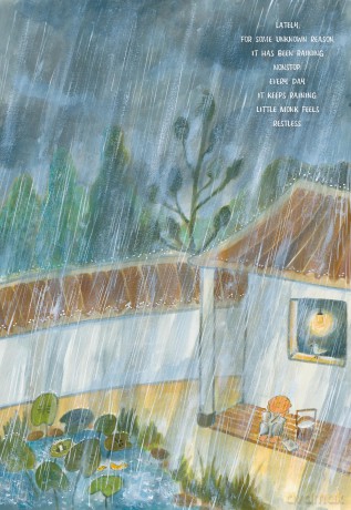 Little Monk Writes Rain - Hsu-Kung Liu [KSIĄŻKA]