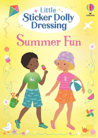 Little Sticker Dolly Dressing Summer Fun: An Activity Book with Beaches, Ice Cream, and more, for Kids (Ages 4-6) - Fiona Watt [KSIĄŻKA]