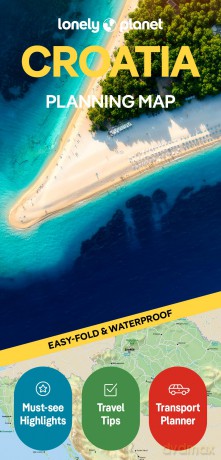 Lonely Planet Croatia Planning Map - Lonely Planet [KSIĄŻKA]