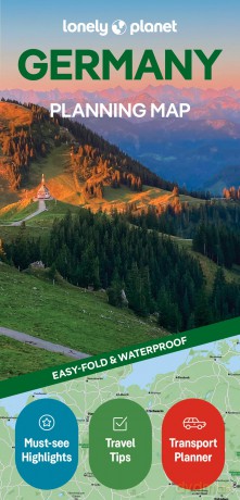 Lonely Planet Germany Planning Map - Lonely Planet [KSIĄŻKA]