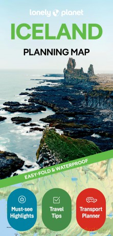 Lonely Planet Iceland Planning Map - Lonely Planet [KSIĄŻKA]