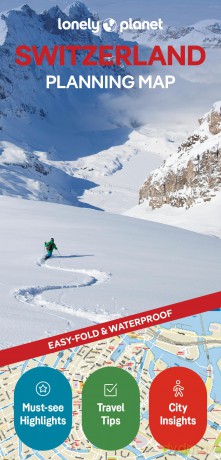 Lonely Planet Switzerland Planning Map - Lonely Planet [KSIĄŻKA]