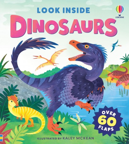 Look Inside Dinosaurs - Emily Bone [KSIĄŻKA]