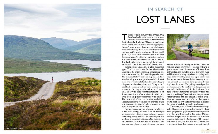 Lost Lanes Scotland: 40 Glorious Bike Rides on Quiet Roads and Gravel Trails - Jack Thurston [KSIĄŻKA]