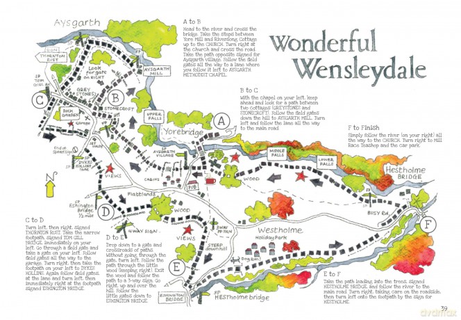 Lovely walks that end with coffee and cake in Yorkshire: an artisan's guide to lovely walks (and cake) throughout the year - Julie Dodsworth [KSIĄŻKA]
